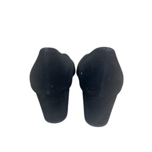Stuart Weitzman Women's Black Suede Block Heel Pumps Size 6 Casual Office Party - Picture 6 of 16